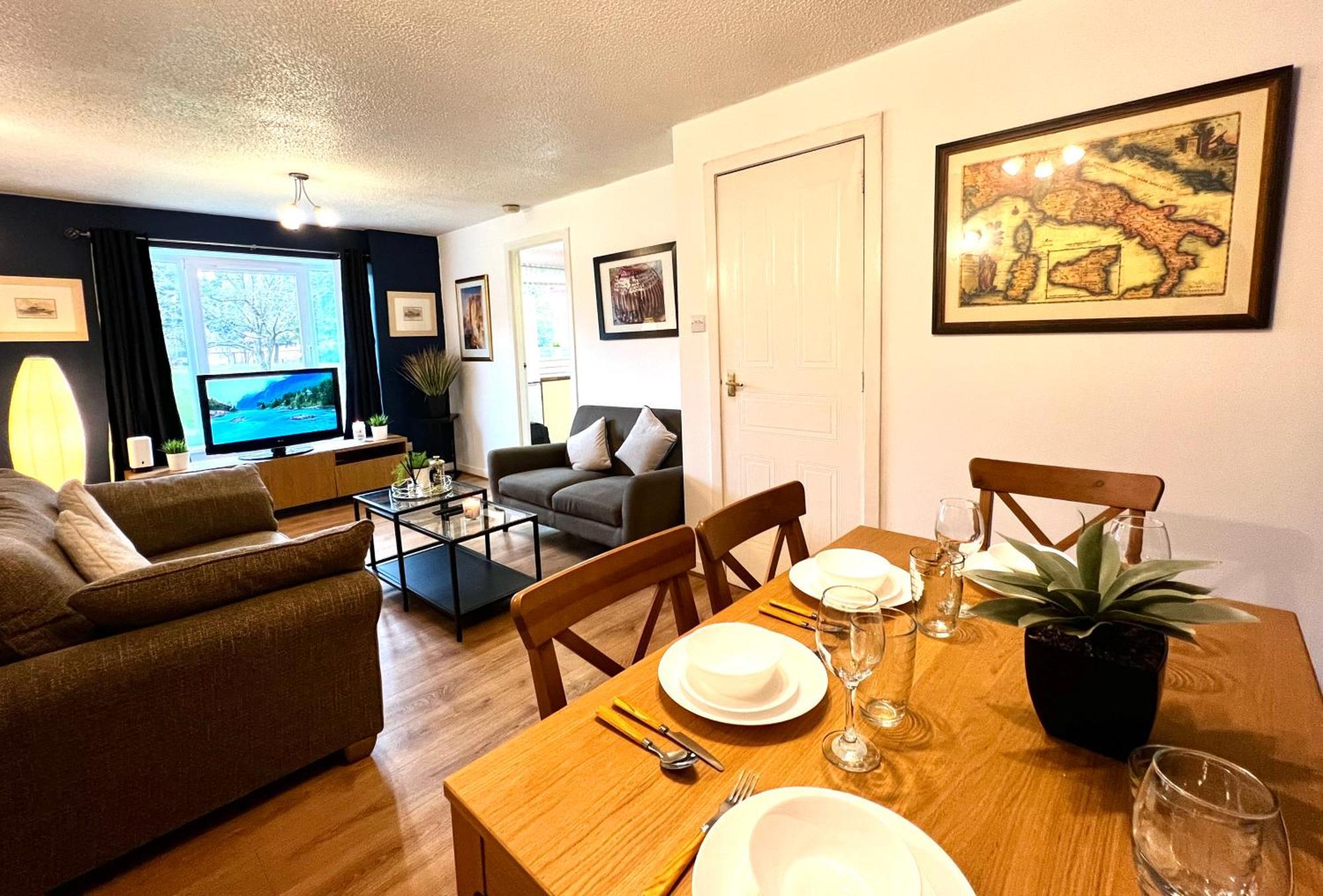 Ground Floor Flat With Free Parking & Wifi Apartman Glasgow Kültér fotó